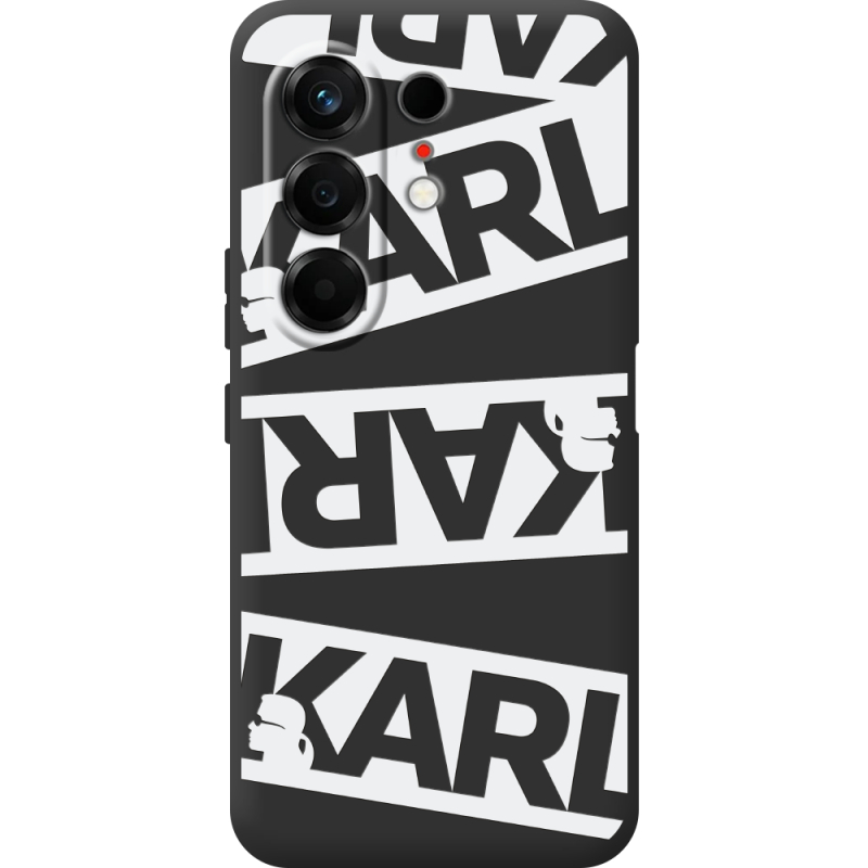 Чорний чохол BoxFace Tecno Camon 50 White Karl