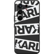 Чорний чохол BoxFace Tecno Camon 50 White Karl