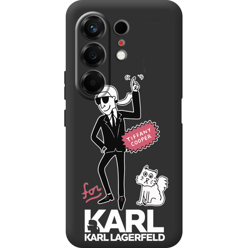 Чорний чохол BoxFace Tecno Camon 50 For Karl