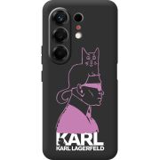 Чорний чохол BoxFace Tecno Camon 50 Pink Karl