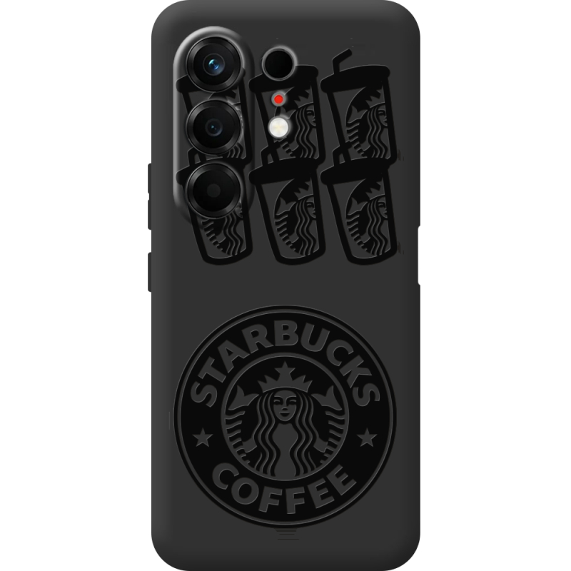 Чорний чохол BoxFace Tecno Camon 50 Black Coffee