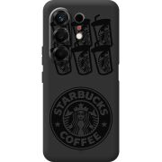Чорний чохол BoxFace Tecno Camon 50 Black Coffee