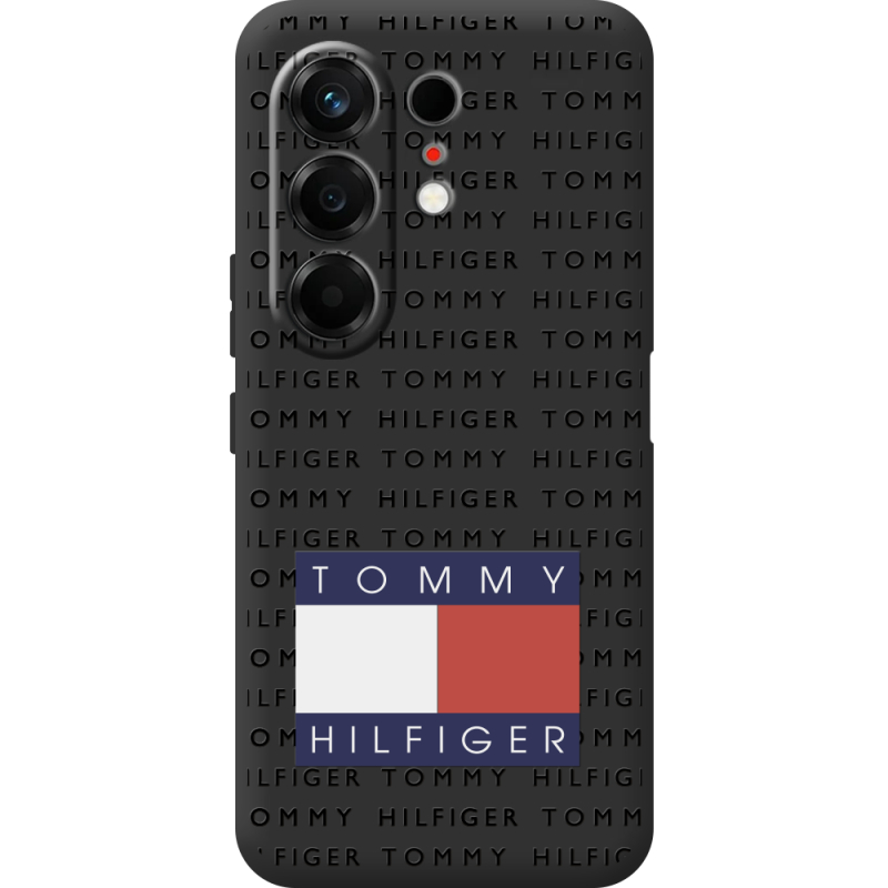 Чорний чохол BoxFace Tecno Camon 50 Tommy Print
