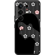 Чорний чохол BoxFace Tecno Camon 50 Flower Hair