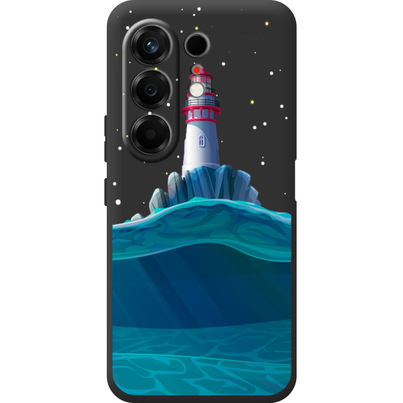 Чорний чохол BoxFace Tecno Camon 50 Lighthouse