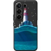 Чорний чохол BoxFace Tecno Camon 50 Lighthouse