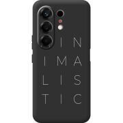 Чорний чохол BoxFace Tecno Camon 50 Minimalistic