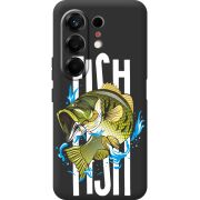 Чорний чохол BoxFace Tecno Camon 50 Fish