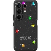 Чорний чохол BoxFace Tecno Camon 50 Among Us Invisible