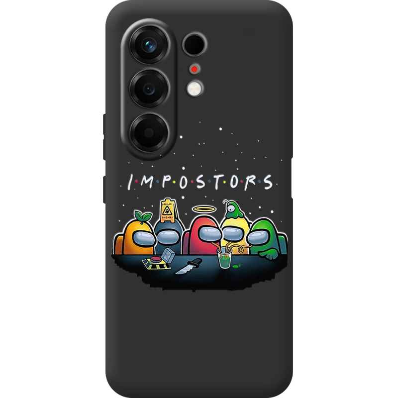 Чорний чохол BoxFace Tecno Camon 50 Among Us Impostors