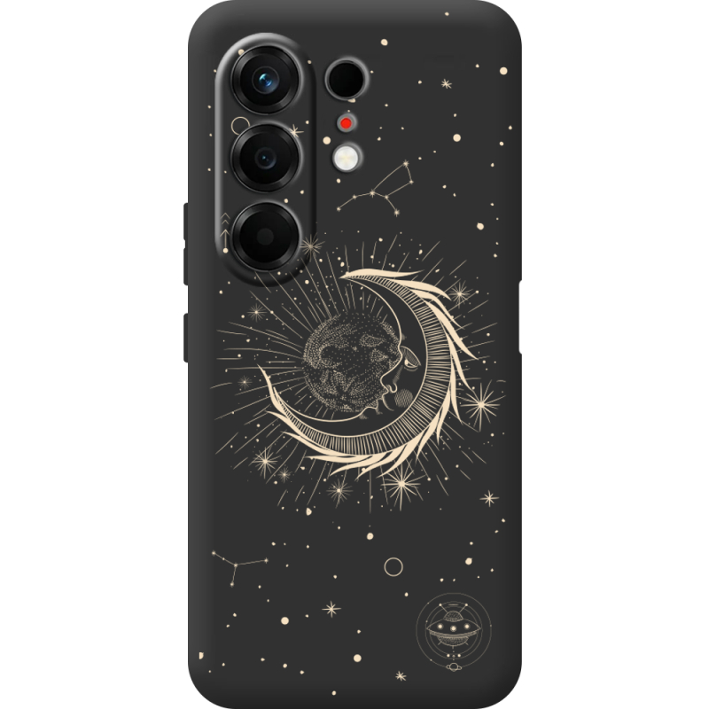 Чорний чохол BoxFace Tecno Camon 50 Moon