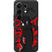 Чорний чохол BoxFace Tecno Camon 50 Учиха Итачи