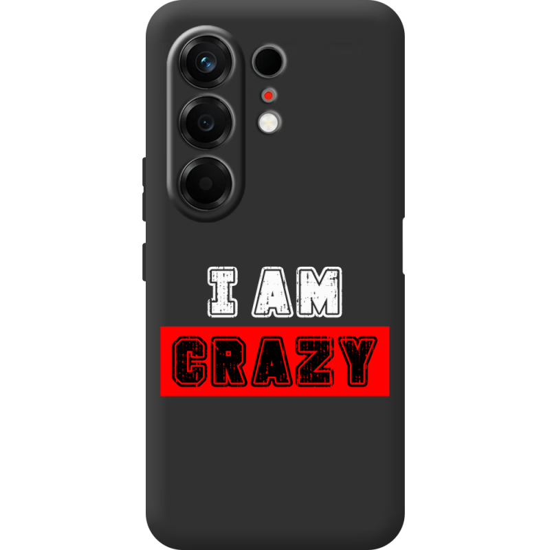 Чорний чохол BoxFace Tecno Camon 50 I'm Crazy