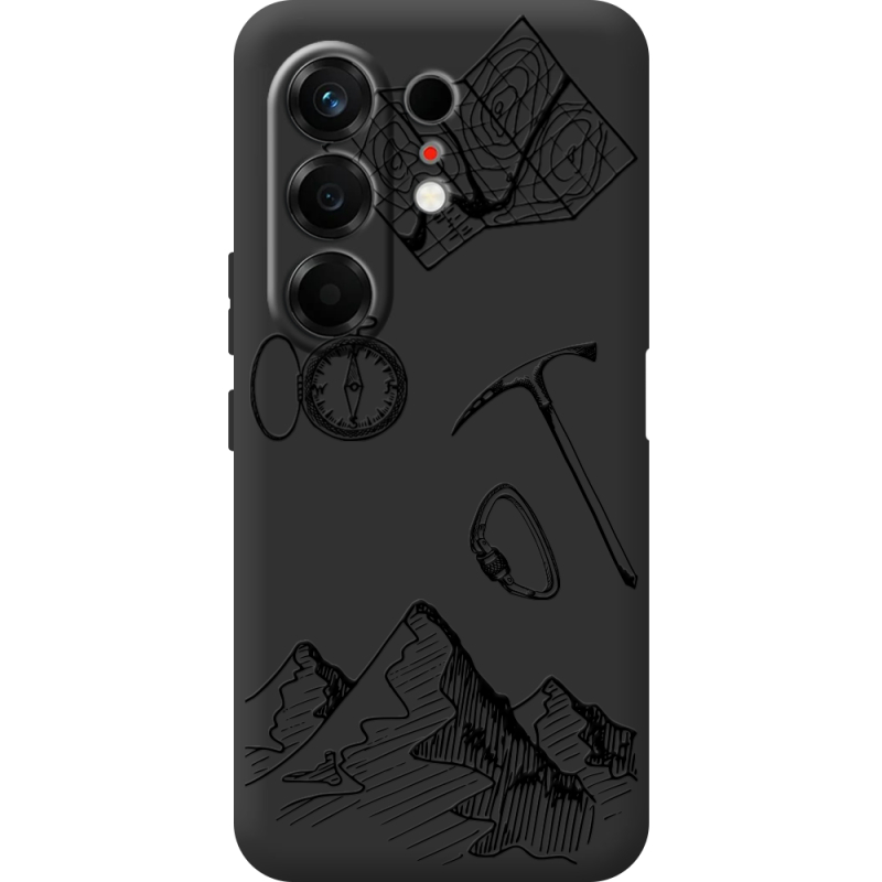 Чорний чохол BoxFace Tecno Camon 50 Mountains