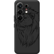 Чорний чохол BoxFace Tecno Camon 50 Lion