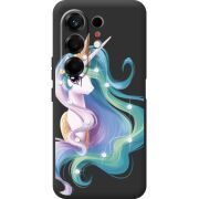 Чохол зі стразами Tecno Camon 50 Unicorn Queen