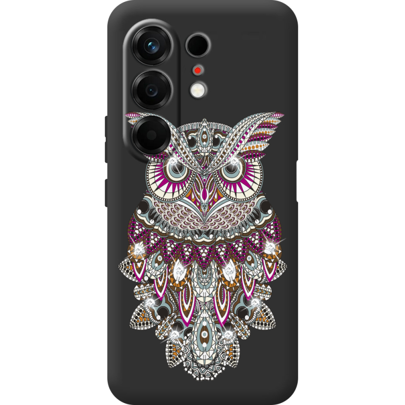 Чохол зі стразами Tecno Camon 50 Owl