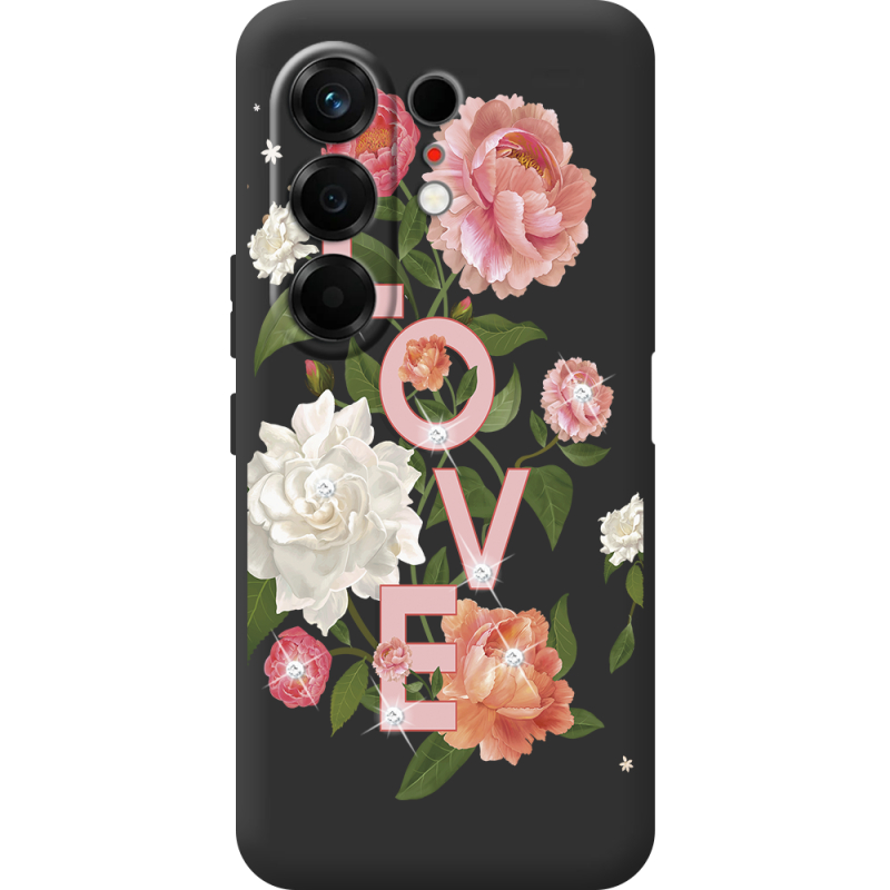 Чохол зі стразами Tecno Camon 50 Love