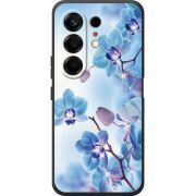Чохол зі стразами Tecno Camon 50 Orchids