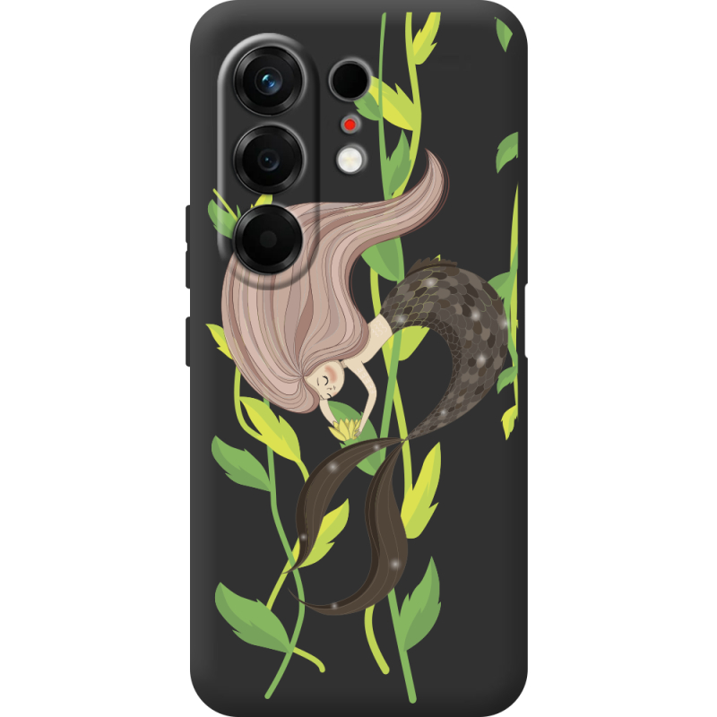 Прозорий чохол BoxFace Tecno Camon 50 Cute Mermaid