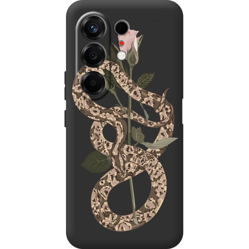Прозорий чохол BoxFace Tecno Camon 50 Glamor Snake