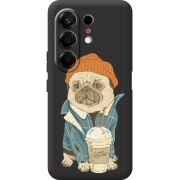 Прозорий чохол BoxFace Tecno Camon 50 Dog Coffeeman