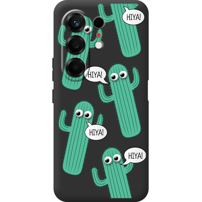 Прозорий чохол BoxFace Tecno Camon 50 с 3D-глазками HIYA