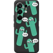 Прозорий чохол BoxFace Tecno Camon 50 с 3D-глазками HIYA