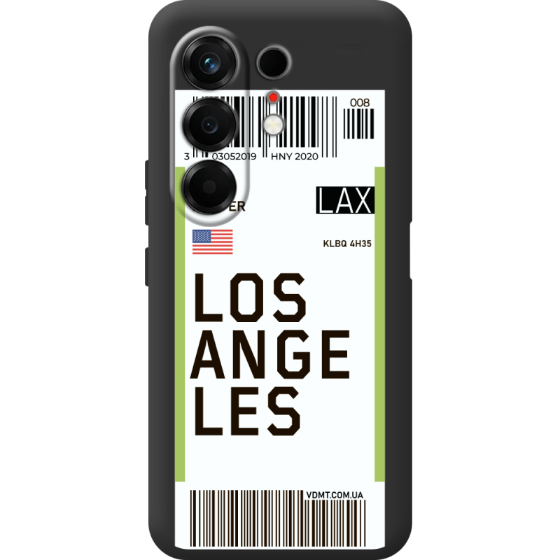 Прозорий чохол BoxFace Tecno Camon 50 Ticket Los Angeles