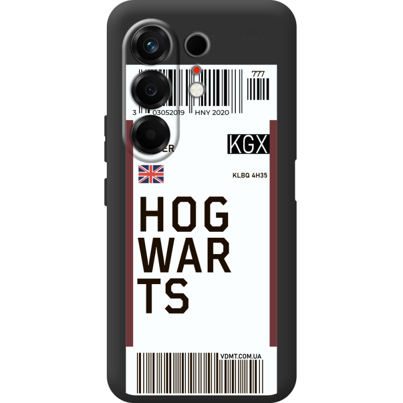 Прозорий чохол BoxFace Tecno Camon 50 Ticket Hogwarts
