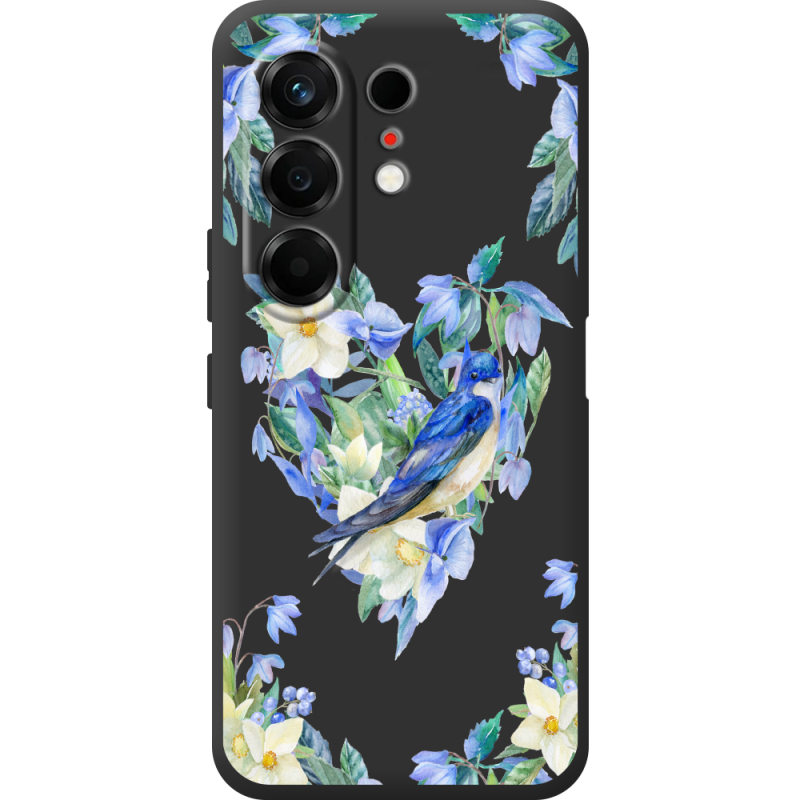 Прозорий чохол BoxFace Tecno Camon 50 Spring Bird