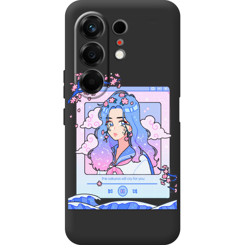 Прозорий чохол BoxFace Tecno Camon 50 The Sakuras Will Cry For You