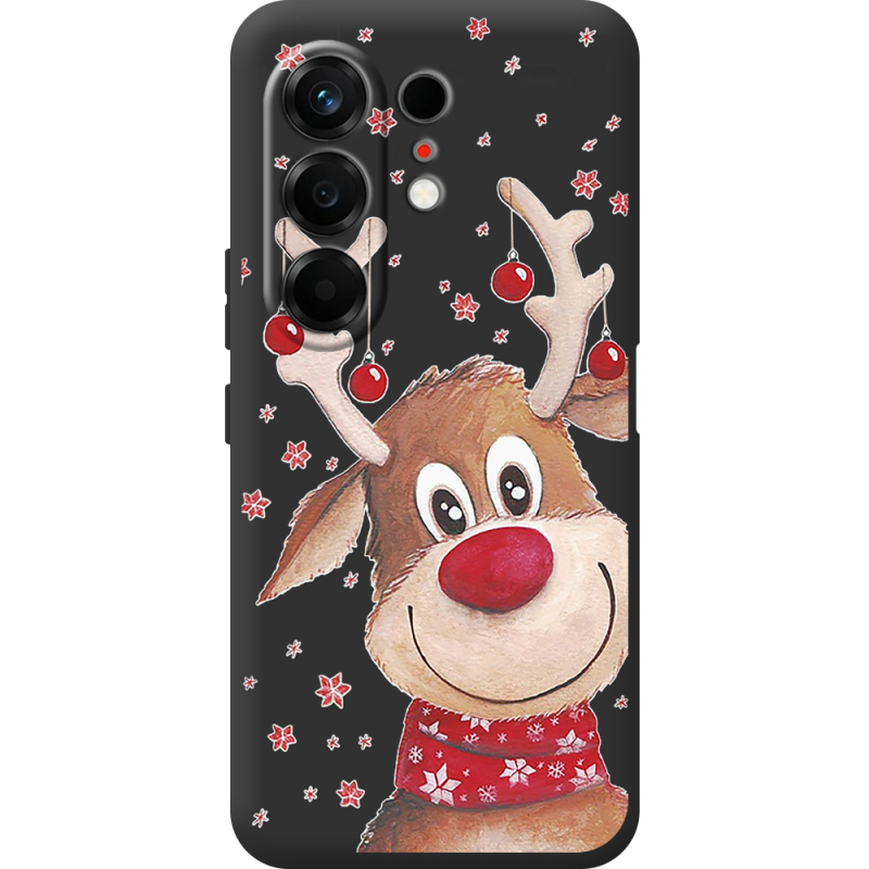 Прозорий чохол BoxFace Tecno Camon 50 Winter Deer