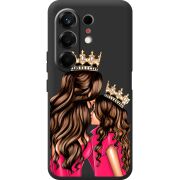Прозорий чохол BoxFace Tecno Camon 50 Queen and Princess