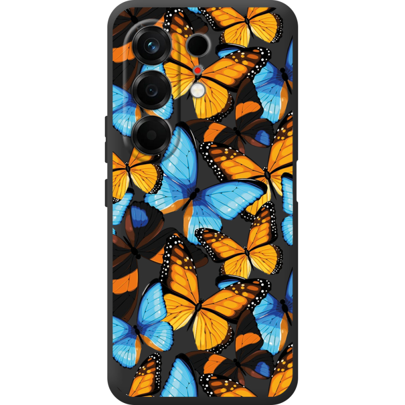 Прозорий чохол BoxFace Tecno Camon 50 Butterfly Morpho