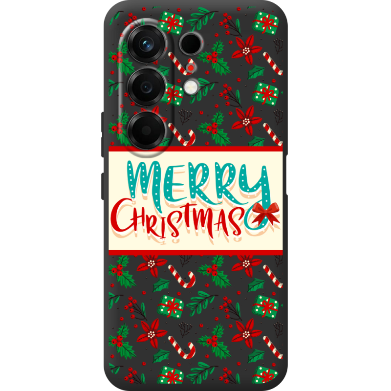 Прозорий чохол BoxFace Tecno Camon 50 Vintage Christmas Pattern