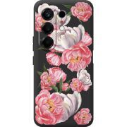 Прозорий чохол BoxFace Tecno Camon 50 Peony Watercolor Style