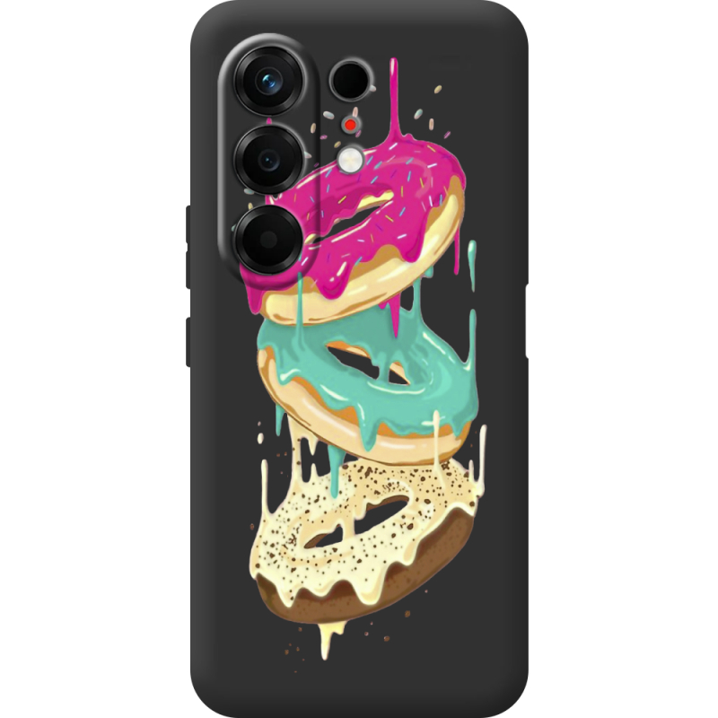 Прозорий чохол BoxFace Tecno Camon 50 Donuts