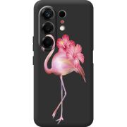 Прозорий чохол BoxFace Tecno Camon 50 Floral Flamingo