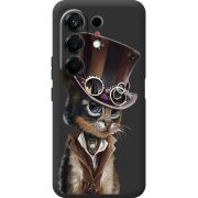 Прозорий чохол BoxFace Tecno Camon 50 Steampunk Cat
