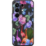 Прозорий чохол BoxFace Tecno Camon 50 Flamingo