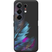 Прозорий чохол BoxFace Tecno Camon 50 Feathers
