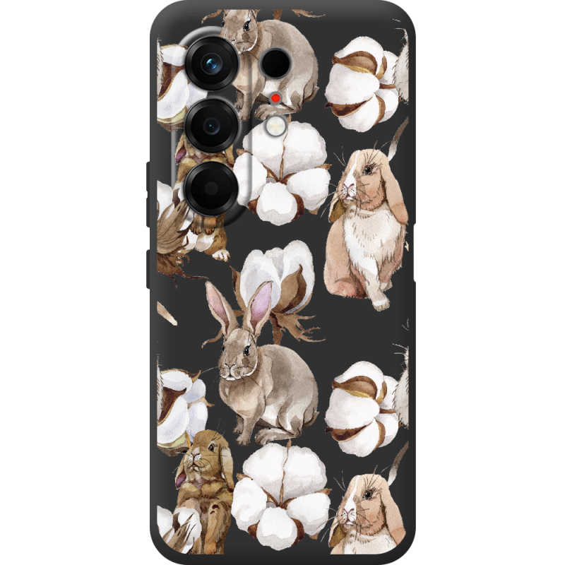 Прозорий чохол BoxFace Tecno Camon 50 Cotton and Rabbits