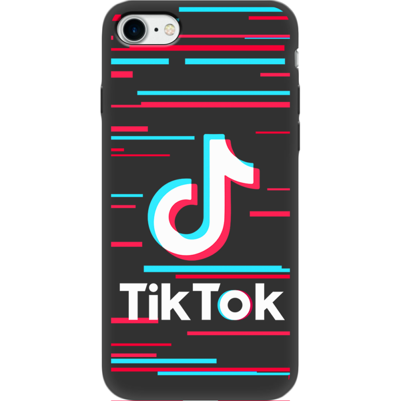 Черный чехол Uprint Apple iPhone 7/8 Tik Tok