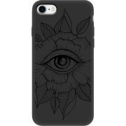 Черный чехол Uprint Apple iPhone 7/8 Eye