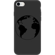 Черный чехол Uprint Apple iPhone 7/8 Earth