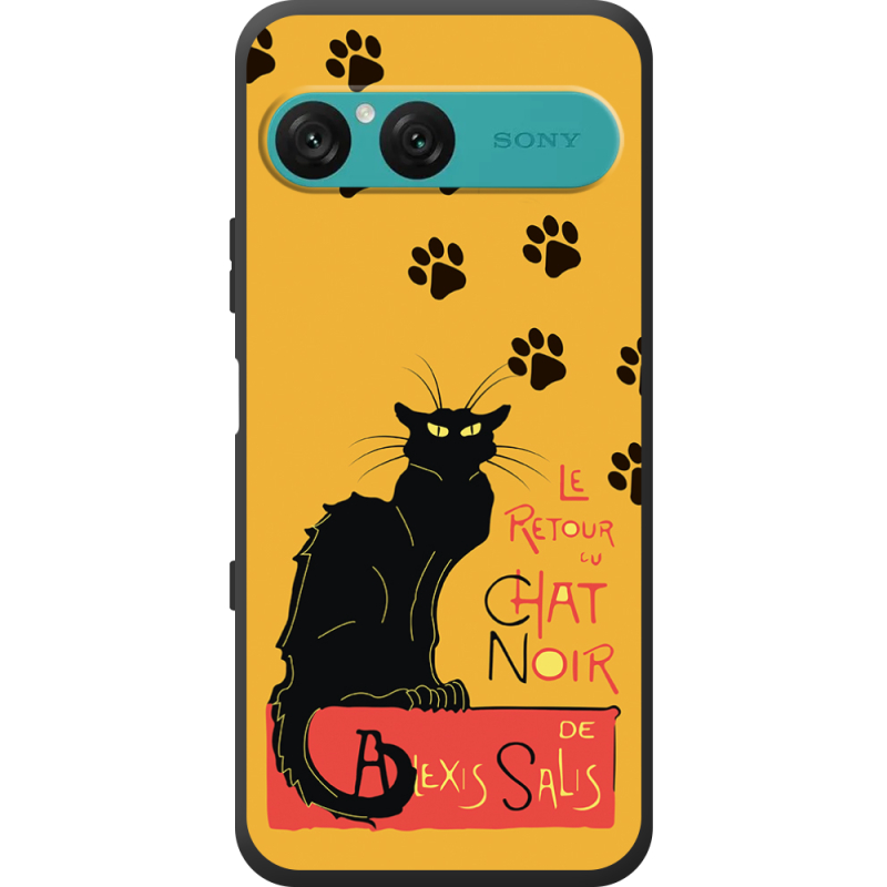 Чохол BoxFace Sony Xperia 10 VII Noir Cat