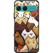 Чохол BoxFace Sony Xperia 10 VII Sleepy Cats