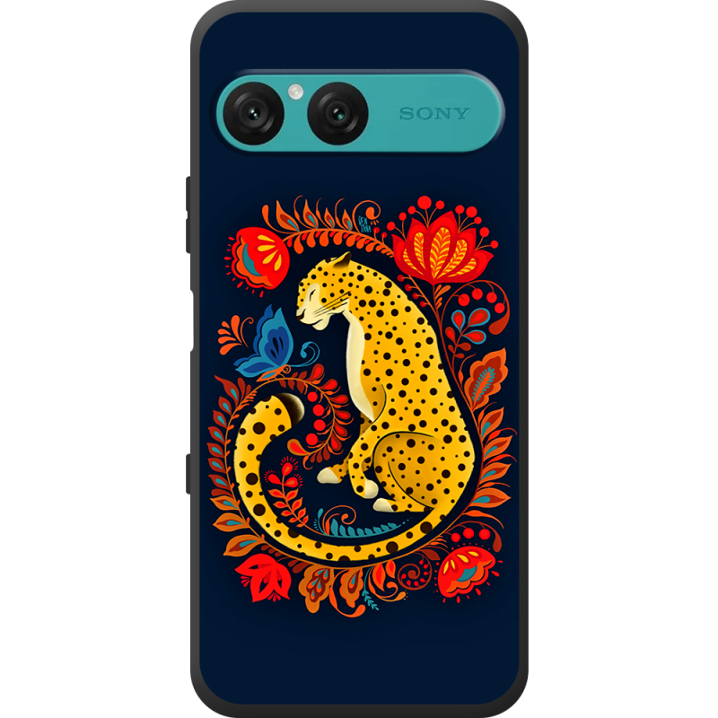 Чохол BoxFace Sony Xperia 10 VII Petrykivka Leopard