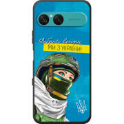 Чохол BoxFace Sony Xperia 10 VII Захисниця з України